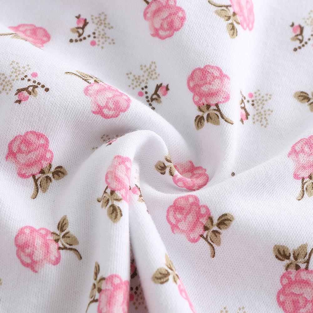 Одежда для маленьких девочек, хлопковая одежда с цветочным узором и длинными рукавами для новорожденных, комбинезоны, костюмы Infantil, одежда для малышей