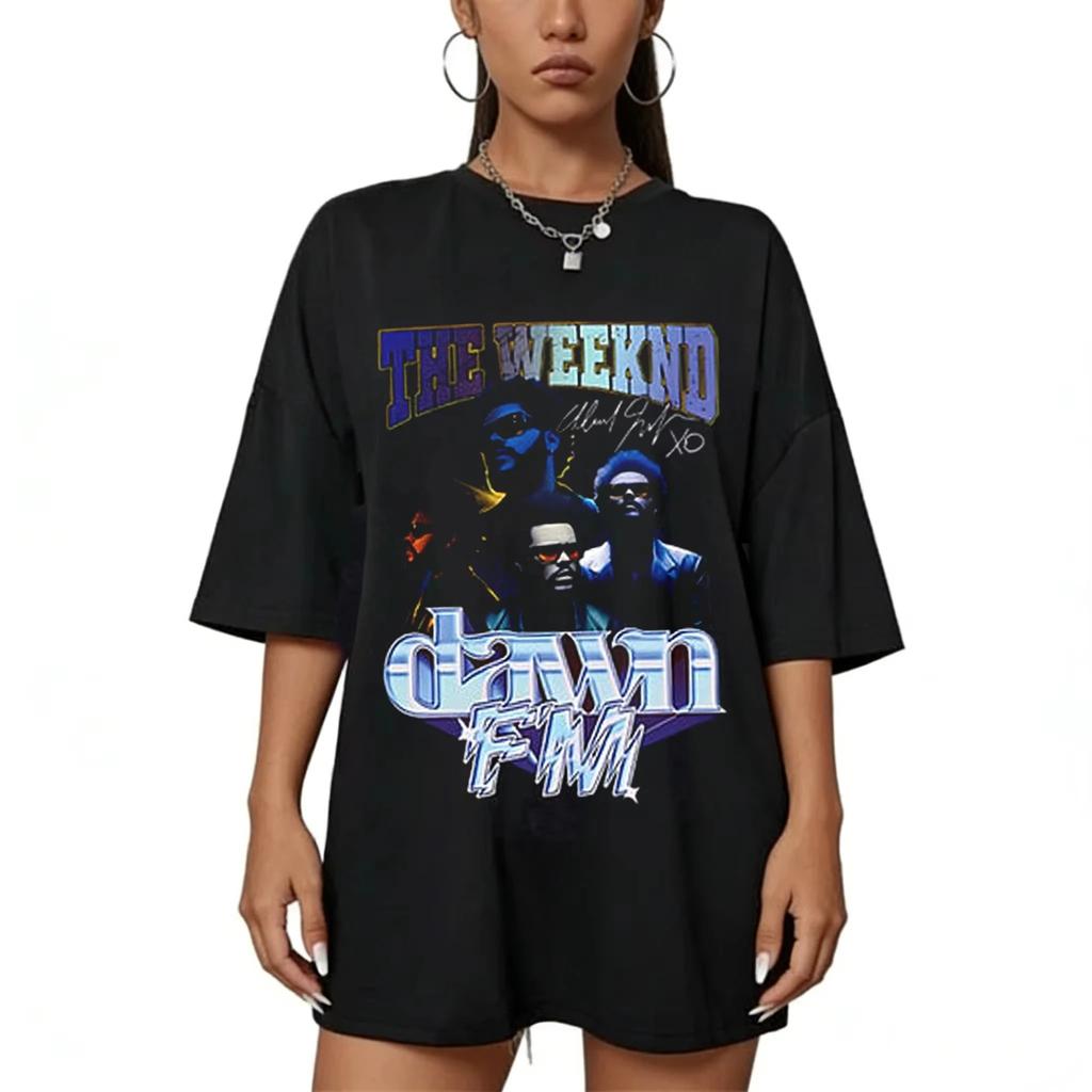 New The Weeknd 2026 After Hours Til Dawn World Tour Cotton Short Sleeves Tshirt Gift for Fans Unisex RB Style Tee Tops