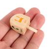 10Pcs Wooden Material Spinning Top Toy Children Gits Wooden Crafts  Child Play