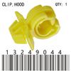 2Pcs Bonnet Cable Lock Stay Clip Fixing Holder For Opel Vauxhall Meriva B Hood Strut Prop Rod Retainer Stopper Rivet Fastener