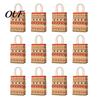 Decorative Treat Bags 12PCS Christmas Paper Gift Bags, Sturdy Festive Goodie with Handle, Reusable Holiday Pouches Packaging for Presents And