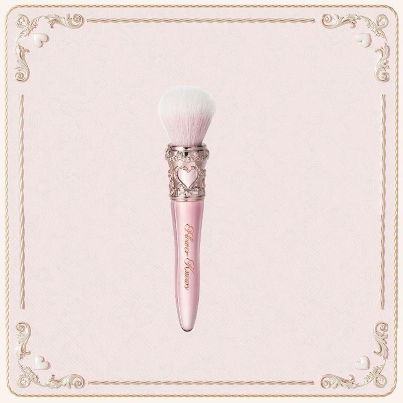 Flower Knows 9. Jubiläum 4-teiliges Make-up-Set Schreibtisch-Schminkspiegel Paddelbürste Air Cushion Kamm Bürstenhalter Rougepinsel
