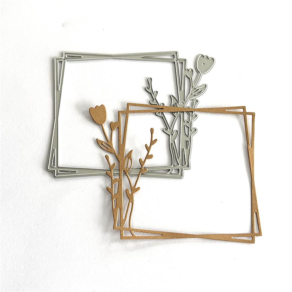 Picture Frame Carbon Steel Die Cut Templates Decorative Embossing Paper Dies for Scrapbooking Photo Album Card Making