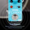 FLAMMA FC02 Mini Reverb Pedal Digital Guitar Pedal 3 Reverb Effect Church Plate Studio with True Bypass