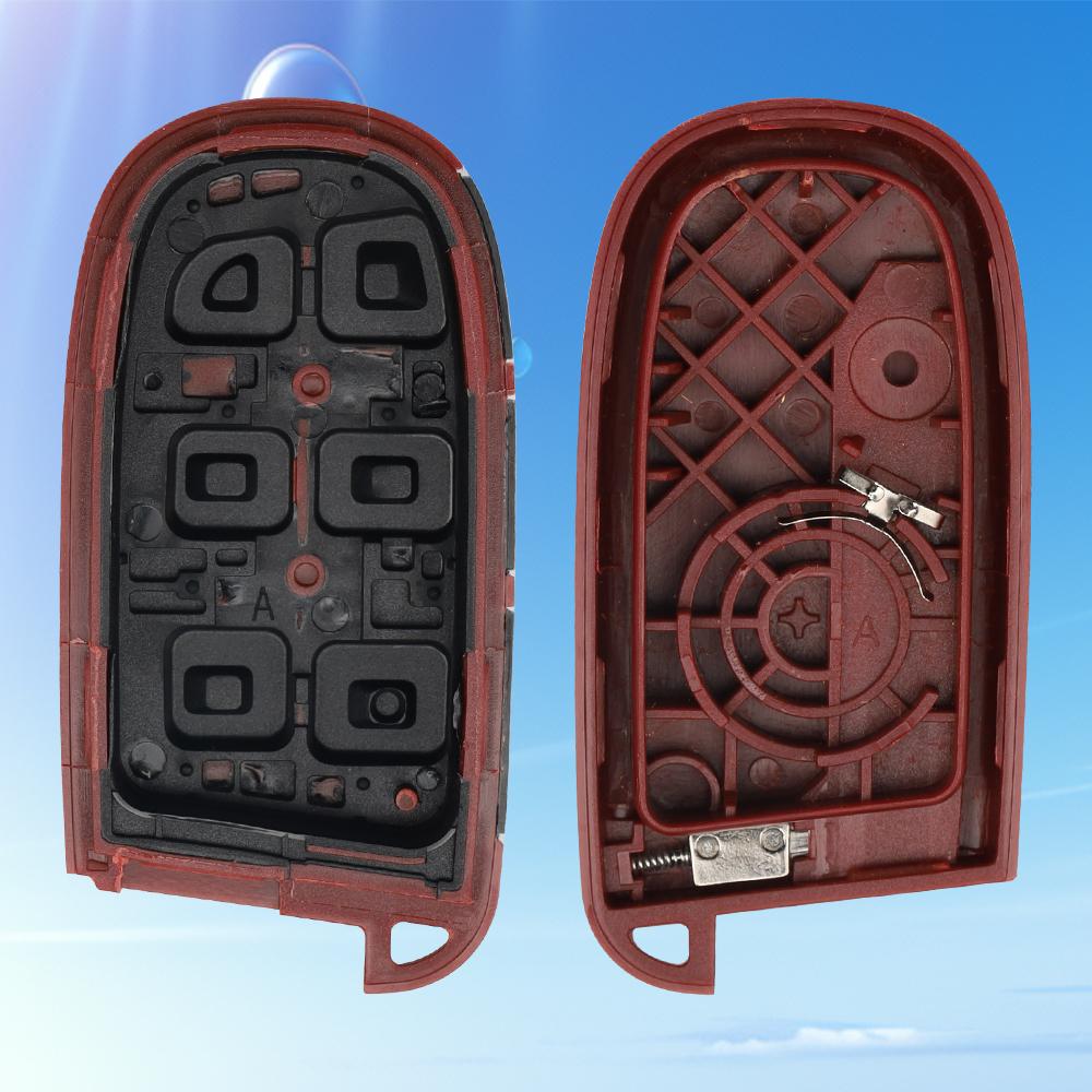 Okey Remote Car Key 433MHz ID46 Red Model For Chrysler 300C Dodge Charger Journey Challenge Dart Durango Jeep FCC:M3N-40821302