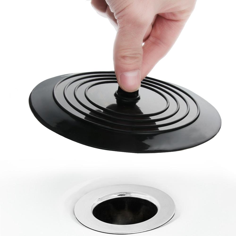 Home Sewer Filter Floor Drain Cap Sink Stopper Drain Cover Bathroom Accessories Bathtub Stopper