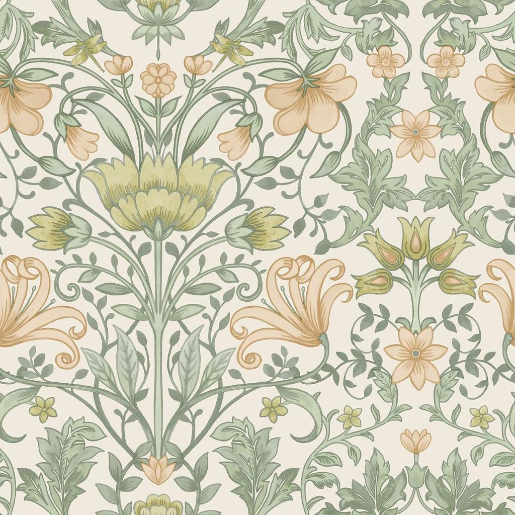 Holden Décor Eclectic Collection Vintage Floral Wallpaper