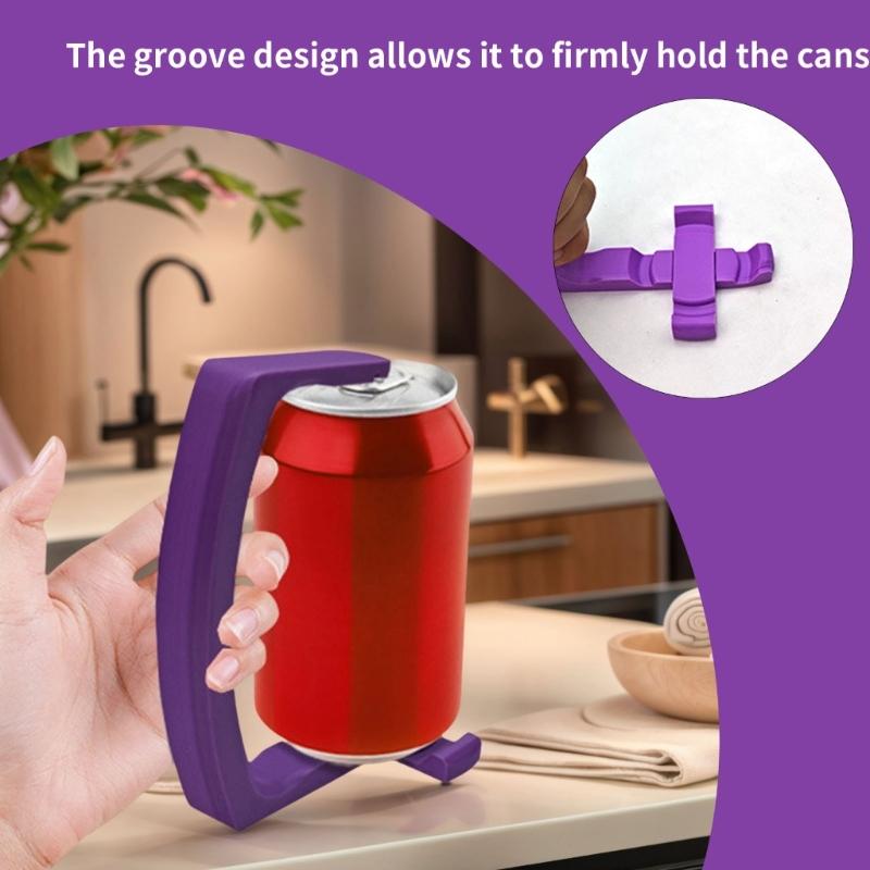 Leak Proof Drink Can Locking Device Stable Placement Beverage Stabilizer Kitchen Camping Party Accessories