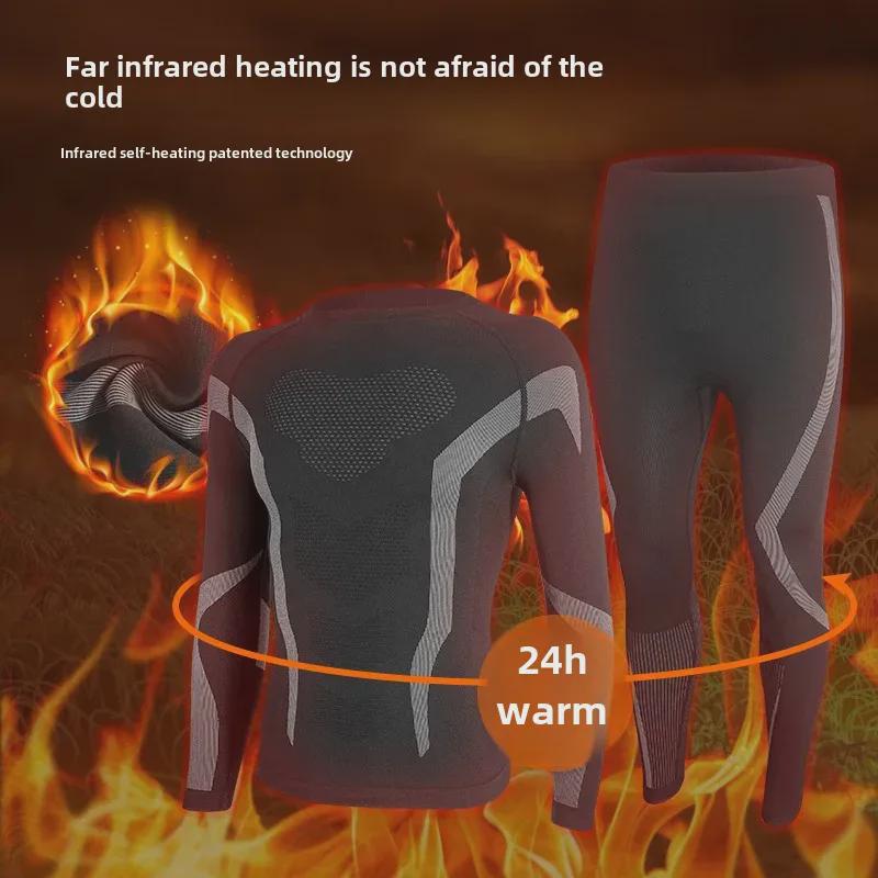 Горнолыжный компрессионный костюм Quick-Dry: Термобелье для спорта на открытом воздухе, велоспорта, родитель-ребенок, для мужчин и женщин