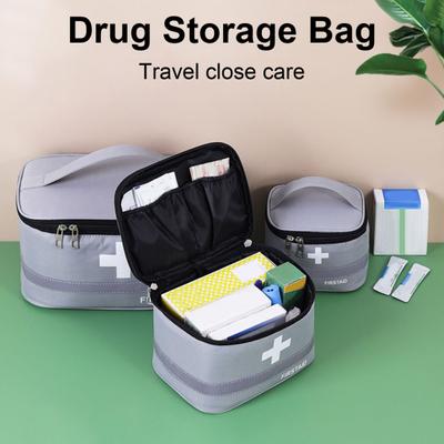 Компактная портативная многоцелевая дорожная сумка с усиленной ручкой, пустая сумка для оказания первой помощи, сумка для оказания экстренной помощи