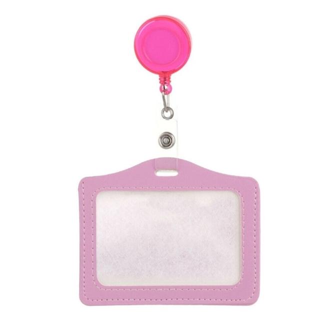 Card Holder Retractable Nurse ID Badge Reel For Bus Card Case Badge Holders Office School Supplies