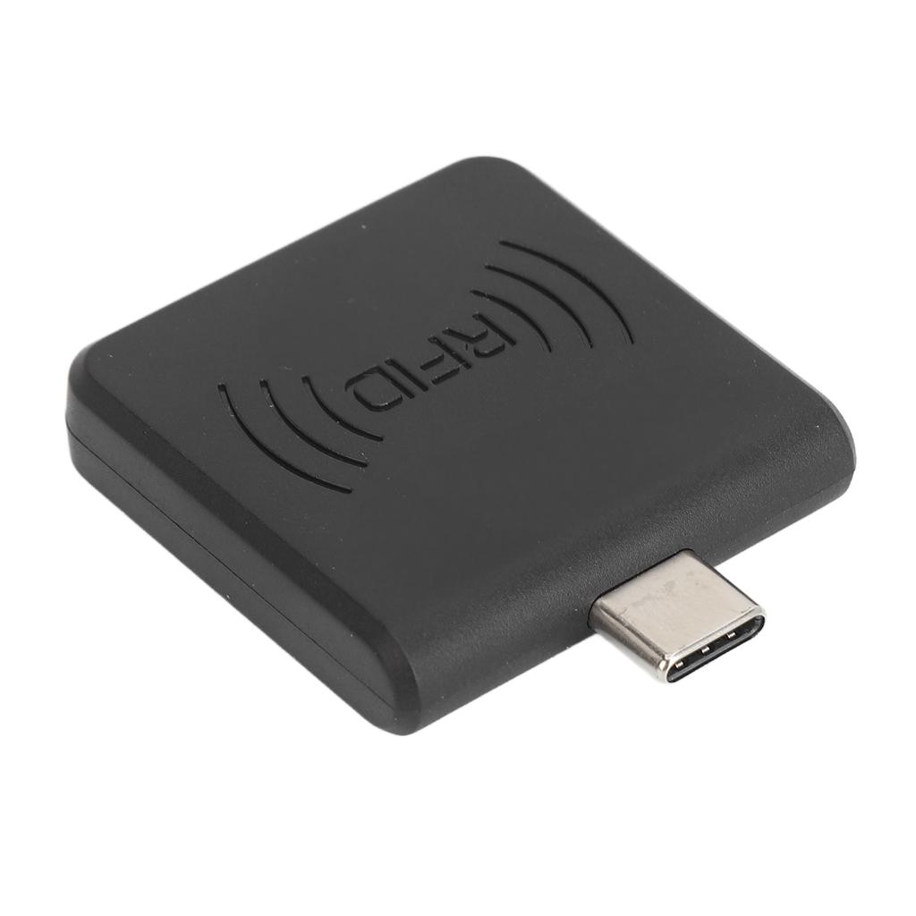 Radio Frequency Identification Card Reader 13.56Mhz Type C IC Card Reader Contactless Mobile Phone Card Reader for