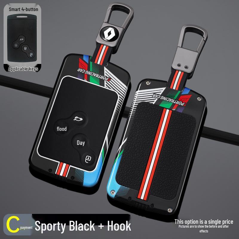 Подходит для чехлов и пряжек ключей Renault Koleos, Captur, Megane, Talisman и Latitude.