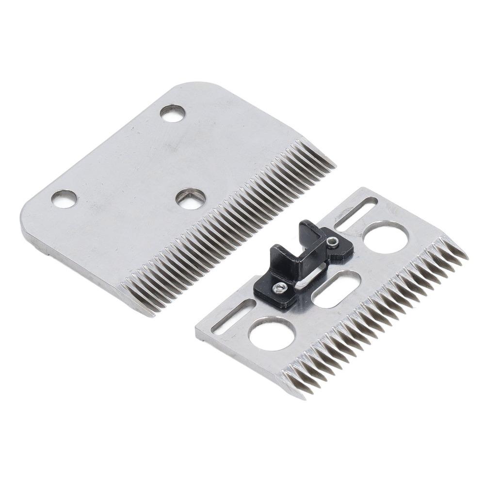 2pcs Carbide Material Horse Clipper Blades Livestock Hair Trimmer Blades For Horse Grooming