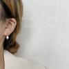 Французские серьги с пресноводным жемчугом асимметричный дизайн элегантные микро цирконы капля воды повседневные серьги