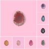 Agate Geode Slice Stone Brazil Healing Jewelry Accessories Home Decoration DIY Quartz Pendant
