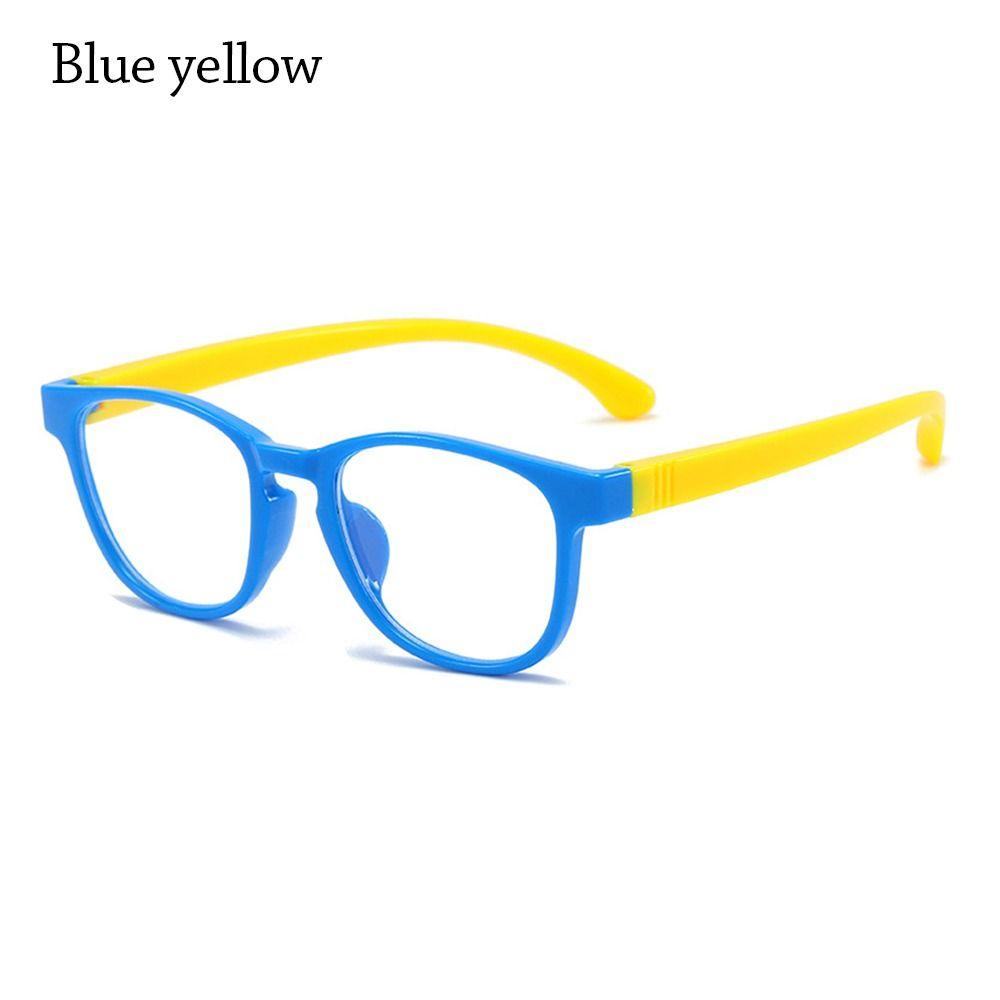 Силиконовые детские очки, анти-синий свет, ультра легкая оправа, удобные очки для детей, мальчиков и девочек