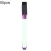 50 шт. стираемые магнитные маркеры для сухой доски для рисования, ручка-ластик, канцелярские принадлежности