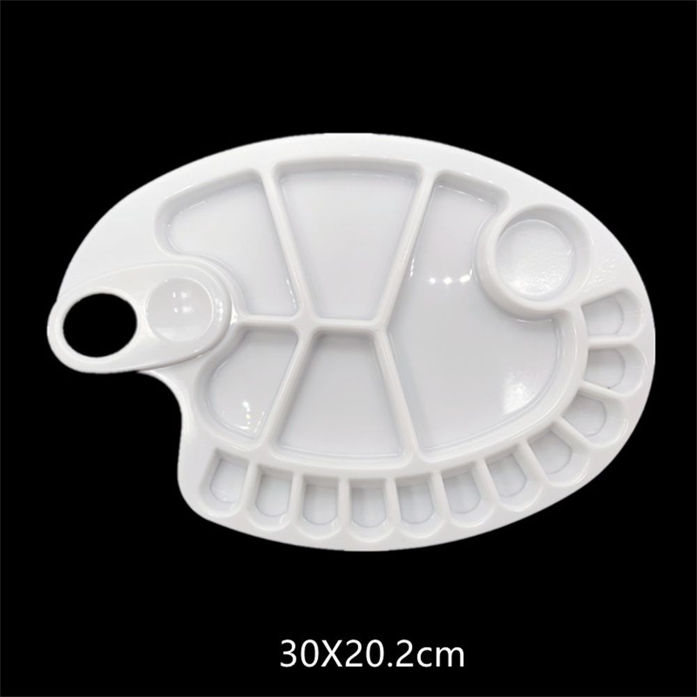 Gift Painting Supplies Alternatives Paint Art Paint Tray Plastic Palette Round Palette Watercolor
