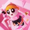 POP MART MEGA Collection SPACE MOLLY THE POWERPUFF 400%+100% GIRLS-Blossom