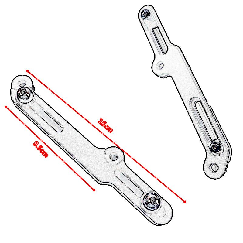 Для HONDA NC750X NC 750X NC750XD/XA 2016 2017 2018 регуляторы ветрового стекла мотоцикла, регулируемый поток воздуха, ветровое стекло
