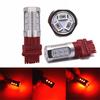 2Pcs 3157 Red Car Stop Brake Flash Strobe Rear Alert Safety Light Bulb Tail Lamp