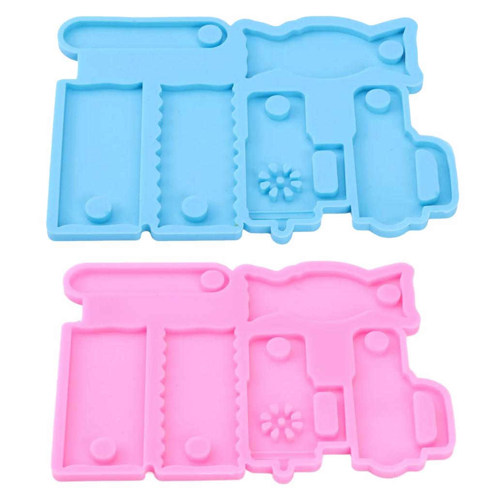 Силиконовая форма для фирменной таблички, формы для крышки чашки, именной таблички, формы для стакана, бутылки, соломы, фиксированный брелок, формы для закладок с отверстием