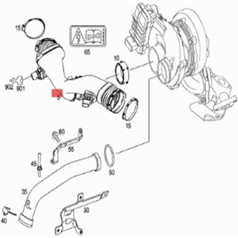 Датчик расхода воздуха автомобиля для W164 W251 E280 E320 E350 ML320 GL320 R320 R350 0281002695 6420940148 Датчик массы MAF черный