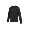 Fi W Swt Gloss Logo Print Knit Crew Neck Sweatshirt Women Hoody Black H09766