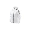 Adidas Alphabet Logo Print Windbreaker Hooded Jacket Women Jackets White EK4324