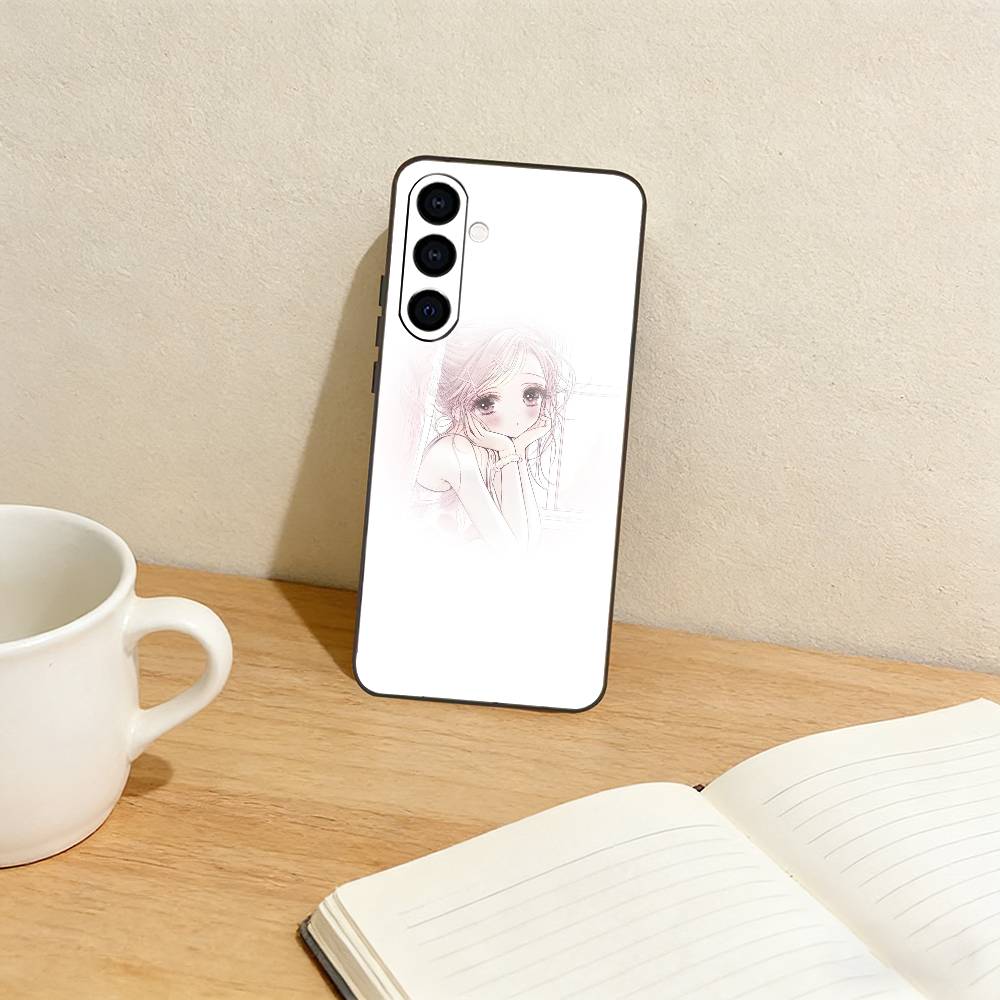 R-Ретро Шоудзё Нана Стиль Чехол Для Телефона Для Samsung Galaxy A73,A72,A71,A70,A53,A52,A51,Других Мягкий Черный Чехол