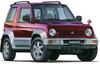 Модель Fujimi серии Inch Up Mitsubishi Pajero Junior 1/24 № 116 ZR-II ID-116