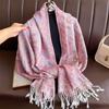 Luxury Winter Scarf Women Cashmere Warm Pashmina Brand Foulard Female Shawls Wraps Paisley Bufanda Poncho Scarves Stole