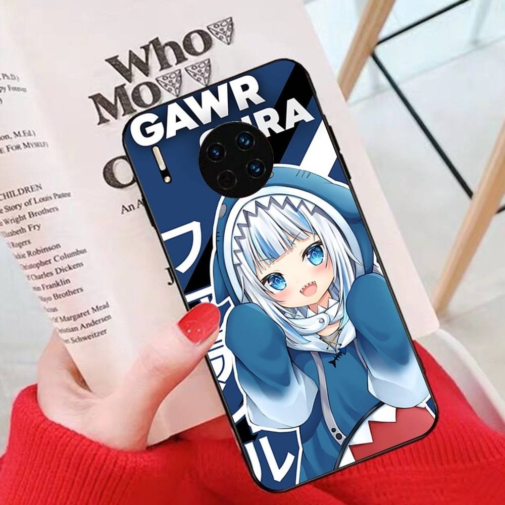 Милый виртуальный чехол для телефона G-Gawr Gura для Huawei P 8 9 10 20 30 40 50 Pro Lite Psmart Honor 10 Lite 70 Mate 20lite