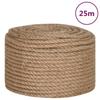 VidaXL Corde de jute 25 m de long 10 mm d'épaisseur 153748