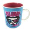 [L9021] - Синяя керамическая кружка «Muy Pop»