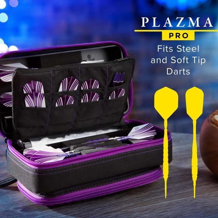 Casemaster Plazma Pro Jeu De Fléchettes Darts Purple 36-0702-06