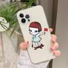 Арт Мультяшный Эстетичный Чехол Yoshitomo Nara Для iPhone 15 13 14 Pro Max XS XR 12 11 Pro 13 Mini 6 7 8 Plus Мягкая Прозрачная Задняя Крышка