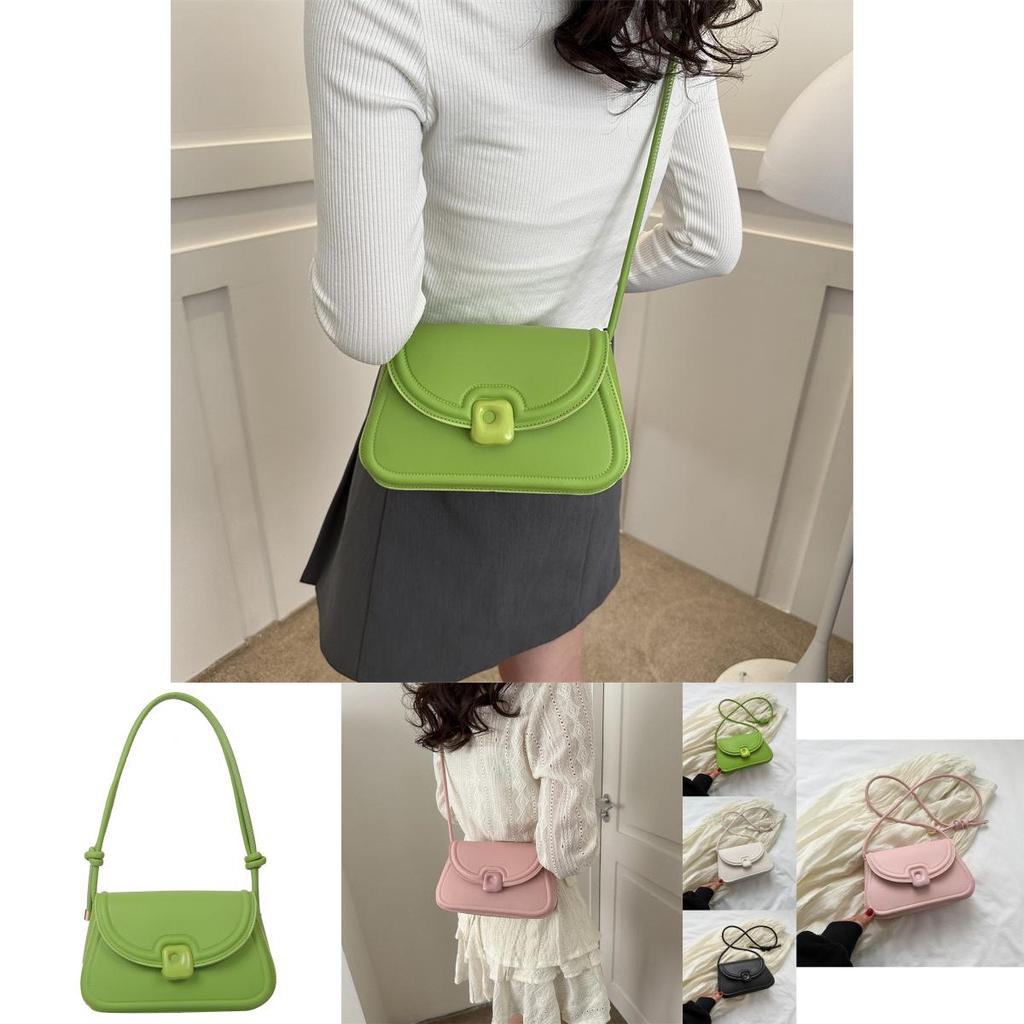 Sleek And Fashion-forward Mini Shoulder Bag For Women Featuring A Unique Square Shape And Soft Material