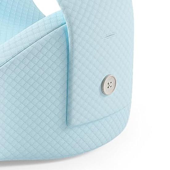 Подушка для колен из пены с памятью Большая подушка для ног с регулируемым ремешком Выравнивает позвоночник Облегчение ишиаса Поддержка спины коленей суставов