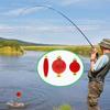 10/15Pcs EPS Fishing Float with Weights Long Casting Lightweight High Visibility Buoyancy Ball Buoy Bobber Float Saltwater Freshwater Fishing