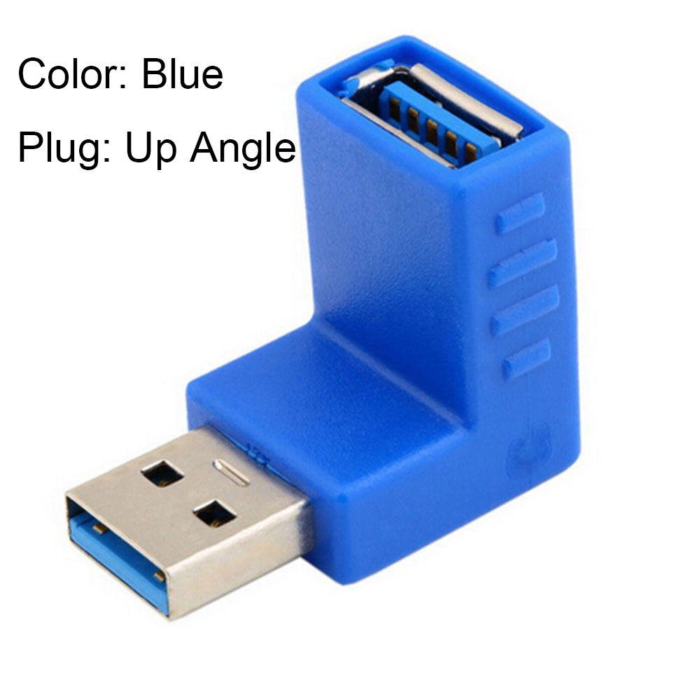 Разъем для ноутбука/ПК, высокоскоростной адаптер, разъем USB 3.0, правый+левый, тип A, штекер-гнездо