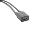 Мини-разветвитель USB Кабель Женский на 5p Мужской Провод Микро Мужской Зарядный Кабель