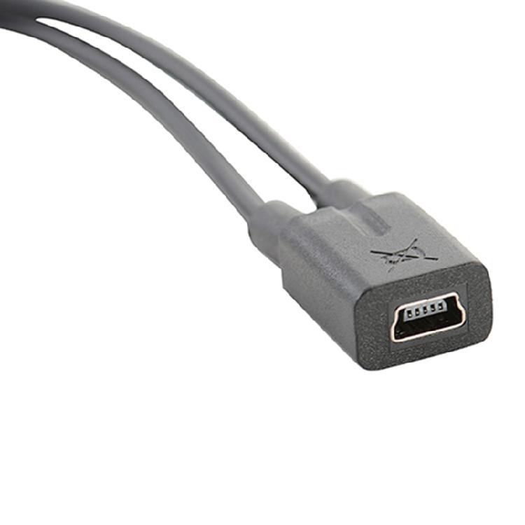 Мини-разветвитель USB Кабель Женский на 5p Мужской Провод Микро Мужской Зарядный Кабель