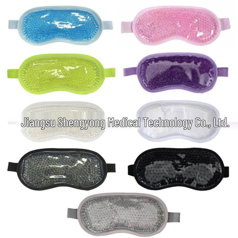 Gel Bead Eye Mask for Hot/Cold Compress, Post-Surgery Recovery, Eye Fatigue Relief, and Better Sleep