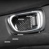 4 шт. Накладка на внутреннюю ручку двери из углеродного волокна для Honda Civic 11-го поколения 2022-2024