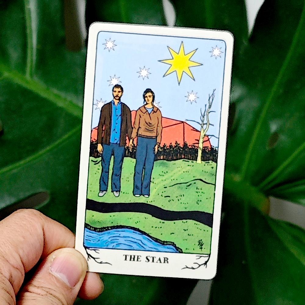 10.3*6cm Agatha All Along Tarot Deck 78 Pcs Movie Themed Tarot Cards