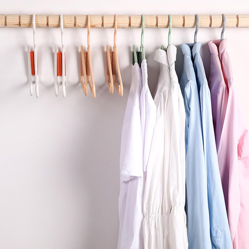 1/4 шт. складная вешалка для одежды для путешествий, полипропиленовая вешалка для хранения одежды, пальто, рубашек, ультралегкие сушилки для экономии места