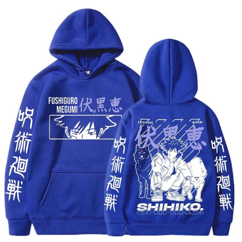 Japanese Anime Jujutsu Kaisen Hoodies Yuji Itadori Cartoon