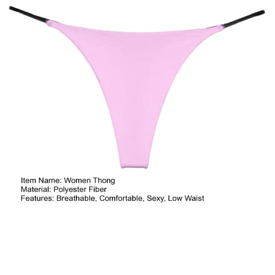 Женские стринги-стринги сексуальные с низкой талией и Т-образным вырезом Tangas Hipster нижнее белье бесшовное No Show